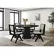 Tottenham Black Upholstered Side Chair Set of 2
