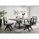 Tottenham Black 84" Rectangular Dining Room Set