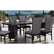 Easingwold Black Extendable Rectangular Dining Room Set