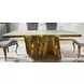 Basilicata Gold 79" Rectangular Dining Table