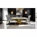 Palazzo Gold 79" Rectangular Dining Table