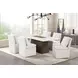 Grasten Dark Walnut Rectangular Dining Room Set