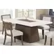 Grasten Dark Walnut Rectangular Dining Room Set