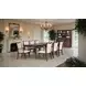Westerham Dark Cherry 94" Extendable Rectangular Dining Table