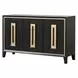 Kenyada Espresso Rectangular Dining Room Set