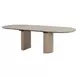 Clements Oak Extendable Oval Dining Room Set
