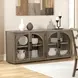 Clements Oak Extendable Oval Dining Room Set
