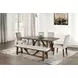 Losone Brown 40" Rectangular Dining Table