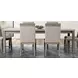 Gristalt Gray and Stone Gray 90" Rectangular Dining Table