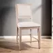 Orbetello Distressed Natural Round Counter Height Dining Room Set