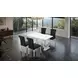Holstebro Black and Silver Upholstered Side Chair Set of 2