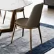 Norelli Gold and Taupe Upholstered Side Chair Set of 2