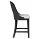 Sterling West Ash Gray Square Counter Height Dining Room Set