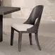 Sterling West Ash Gray and White Upholstered Side Chair Set of 2