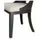 Sterling West Ash Gray and White Upholstered Side Chair Set of 2
