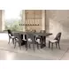 Sterling West Ash Gray 80" Rectangular Dining Table