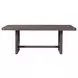 Sterling West Ash Gray 80" Rectangular Dining Table