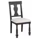 Neue Mills Black and Brown Rectangular Dining Room Set