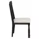 Neue Mills Black and Brown Rectangular Dining Room Set