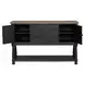 Neue Mills Black and Brown 2 Door Server