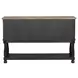 Neue Mills Black and Brown 2 Door Server
