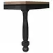 Neue Mills Black and Brown 78" Rectangular Dining Table
