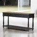 Neue Mills Weathered Black and Brown Rectangular Sofa Table