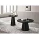 Halewood Black Round Cocktail Table