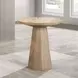 Halewood Oak Round Occasional Table Set