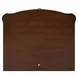 Westerham Dark Cherry Rectangular End Table with Pull Out Tray and LED