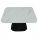 Sindal Black and White Square Marble Top Cocktail Table