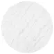 Virden Black and White Round Marble Top Cocktail Table