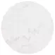 Virden Black and White Round Marble Top End Table
