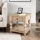 Chesapeake Light White Wash Rectangular Occasional Table