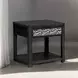 Sterling West Ash Gray Square End Table