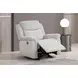 Sandbach Light Gray 35" Manual Glider Recliner