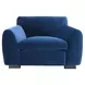 Severo Royal Blue Living Room Set