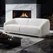 Kolvere White 88" Sofa