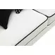 Viviani White and Black Living Room Set