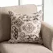 Buckhurst Taupe 87" Sofa with Nailhead Trim