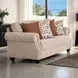 Buckhurst Taupe Living Room Set with Nailhead Trim