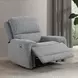 Morcote Gray Power Reclining Living Room Set with USB Charging
