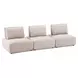Stavanger Light Brown 3 Piece Modular Sectional