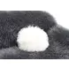 Darwen Dark Gray 84" Sofa with Pillow