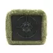 Darwen Green Upholstered Swivel Chair with Pillow