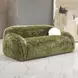 Darwen Green 84" Sofa with Pillow