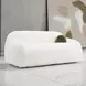 Darwen White Living Room Set with Pillow
