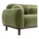 Mellone Olive Green 84" Sofa with Pillows