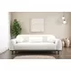 Mellone Oat 84" Sofa with Pillows