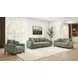 Watton Olive Green 84" Sofa with Pillows